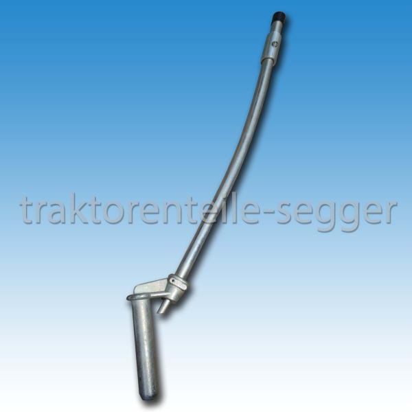 Zugmaul-Steckbolzen gebogen 630lg.